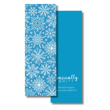 Load image into Gallery viewer, Winter Snowflakes Bookmark