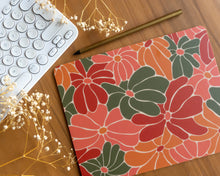 Load image into Gallery viewer, Groovy Flowers Mouse Pad