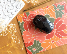 Load image into Gallery viewer, Groovy Flowers Mouse Pad