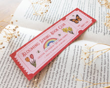 Load image into Gallery viewer, Spring Book Club Bookmark