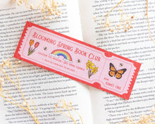 Load image into Gallery viewer, Spring Book Club Bookmark