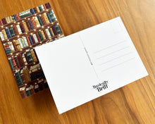 Load image into Gallery viewer, Whimsical Bookshelf Postcard