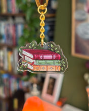 Load image into Gallery viewer, Keychain - Stack of Books