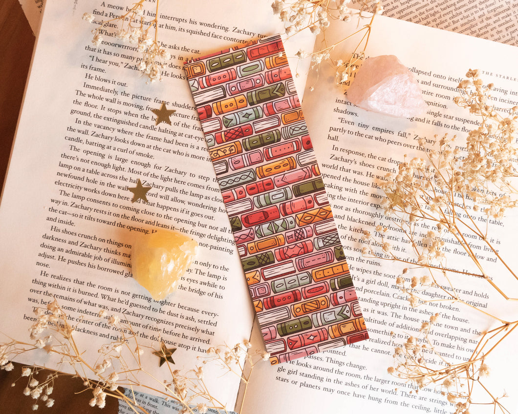 Stack of Books Bookmark