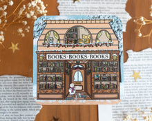 Load image into Gallery viewer, Winter Bookstore Coaster