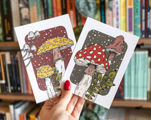 Load image into Gallery viewer, Toadstool Postcards