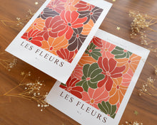 Load image into Gallery viewer, Groovy Flowers Print A4