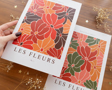 Load image into Gallery viewer, Groovy Flowers Print A4