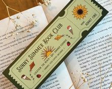 Load image into Gallery viewer, Summer Book Club Bookmark