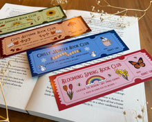 Afbeelding in Gallery-weergave laden, 4 Seasons Book Club Bookmarks