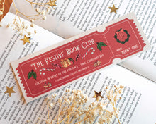 Load image into Gallery viewer, Christmas Book Club Bookmark