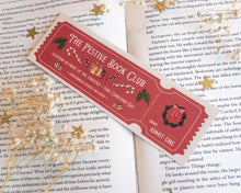 Load image into Gallery viewer, Christmas Book Club Bookmark