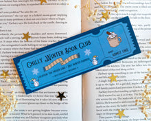 Load image into Gallery viewer, Winter Book Club Bookmark