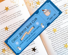Afbeelding in Gallery-weergave laden, Winter Book Club Bookmark