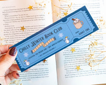 Load image into Gallery viewer, Winter Book Club Bookmark