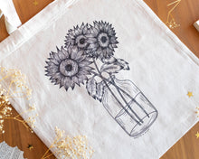 Load image into Gallery viewer, Sunflowers Tote Bag