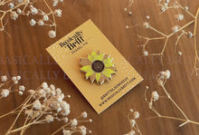 Load and play video in Gallery viewer, Sunflower Enamel Pin