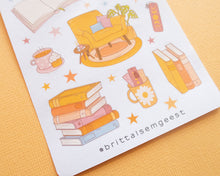 Load image into Gallery viewer, Bookish Sticker Sheet