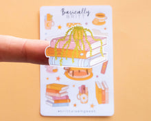 Load image into Gallery viewer, Bookish Sticker Sheet