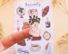 Load image into Gallery viewer, Dark Academia Sticker Sheet