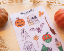 Load image into Gallery viewer, Halloween Sticker Sheet