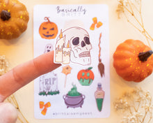 Load image into Gallery viewer, Halloween Sticker Sheet