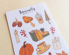 Load image into Gallery viewer, Autumn Sticker Sheet