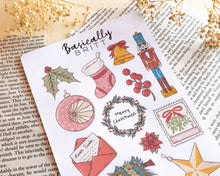 Load image into Gallery viewer, Christmas Sticker Sheet