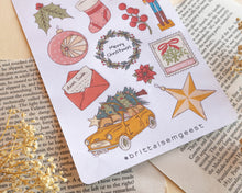 Load image into Gallery viewer, Christmas Sticker Sheet
