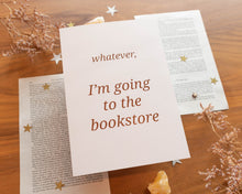 Load image into Gallery viewer, Bookstore Quote Print A5
