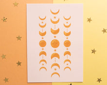 Load image into Gallery viewer, Moon Phases Print