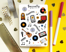 Afbeelding in Gallery-weergave laden, Music Sticker Sheet