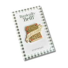 Load image into Gallery viewer, Always Reading Book Enamel Pin
