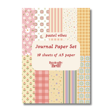 Load image into Gallery viewer, Journal Paper Set - Pastel Vibes
