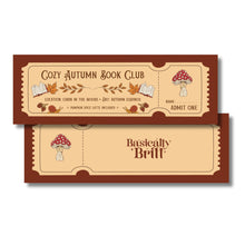 Load image into Gallery viewer, Autumn Book Club Bookmark
