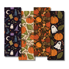 Load image into Gallery viewer, Autumn &amp; Halloween Bookmark Set of 4
