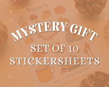 Load image into Gallery viewer, Mystery Gift - 10 Sticker Sheets
