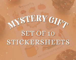 Mystery Gift - 10 Sticker Sheets