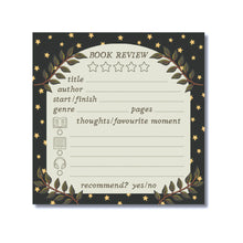 Load image into Gallery viewer, Book Review Mini Notepad
