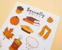 Afbeelding in Gallery-weergave laden, Autumn Sticker Sheet
