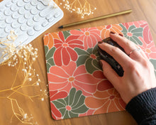 Load image into Gallery viewer, Groovy Flowers Mouse Pad
