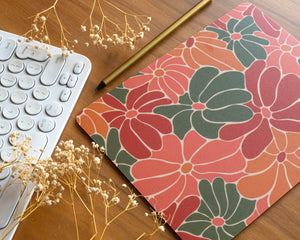 Groovy Flowers Mouse Pad