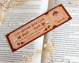 Autumn Book Club Bookmark