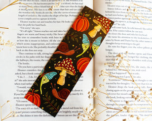 Forest Green Autumn Bookmark