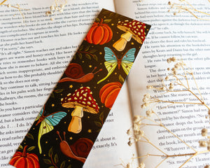 Forest Green Autumn Bookmark