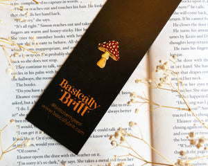 Forest Green Autumn Bookmark