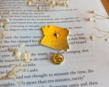 Load image into Gallery viewer, Always Reading Book Enamel Pin
