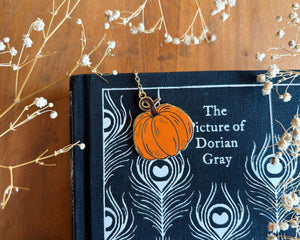 Chain Bookmark - Pumpkin & Toadstool
