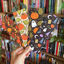 Load image into Gallery viewer, Autumn &amp; Halloween Bookmark Set of 4
