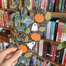 Load image into Gallery viewer, Halloween Pumpkin &amp; Ghost Bookmark
